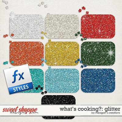 What's Cooking?: Glitters by Meagan's Creations