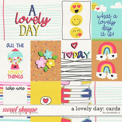 A lovely day: cards by Amanda Yi