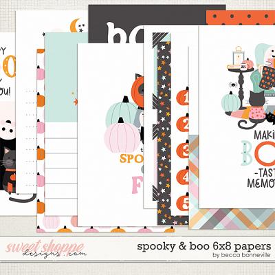 Spooky & Boo 6x8 Papers by Becca Bonneville