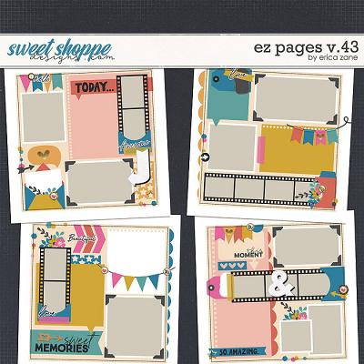 EZ Pages v.43 Templates by Erica Zane