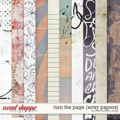 Turn the page {artsy papers} by Little Butterfly Wings