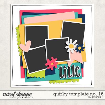 Quirky template no. 16 by Amanda Yi
