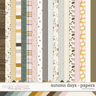 Autumn Days | Papers - by Kris Isaacs