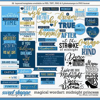 Cindy's Magical Wordart: Midnight Princess by Cindy Schneider