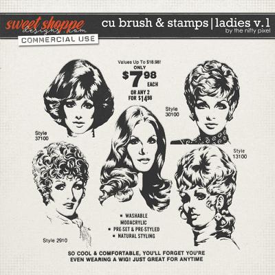CU BRUSH & STAMPS | LADIES V.1 by The Nifty Pixel