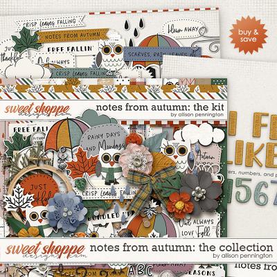Notes From Autumn: The Collection by Allison Pennington