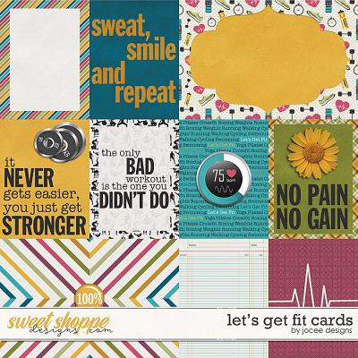 Let’s Get Fit Cards by JoCee Designs