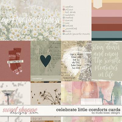 Celebrate Little Comforts Cards by Studio Basic