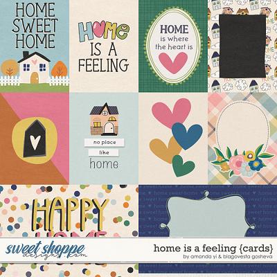 Home is a feeling: cards by Amanda Yi & Blagovesta Gosheva
