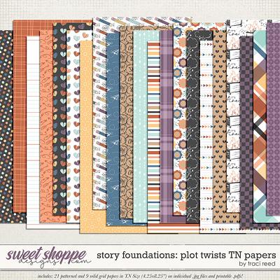 Story Foundations: Plot Twists TN Papers by Traci Reed Story Foundations: Plot Twists TN Papers by Traci Reed