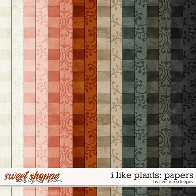 I Like Plants: Papers by River Rose Designs