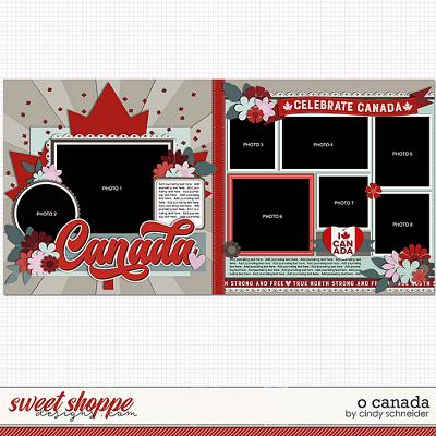 Cindy's Layered Templates - O Canada by Cindy Schneider