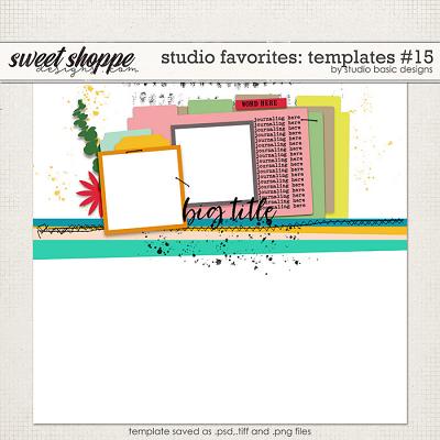 Studio Favorites: Templates #15 by Studio Basic