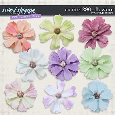CU Mix 296 - Flowers by WendyP Designs