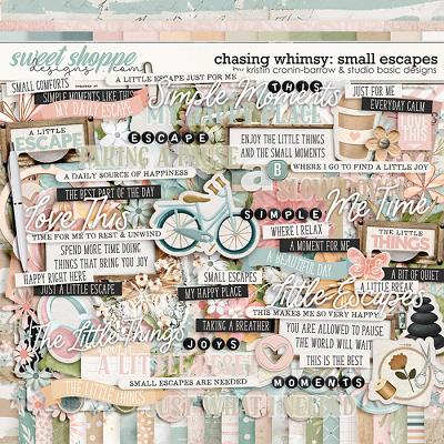 Chasing Whimsy: Small Escapes Kit by Kristin Cronin-Barrow and Studio Basic Designs