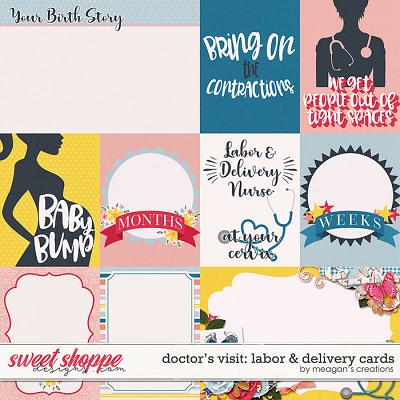 Doctor's Visit: Labor and Delivery Cards by Meagan's Creations