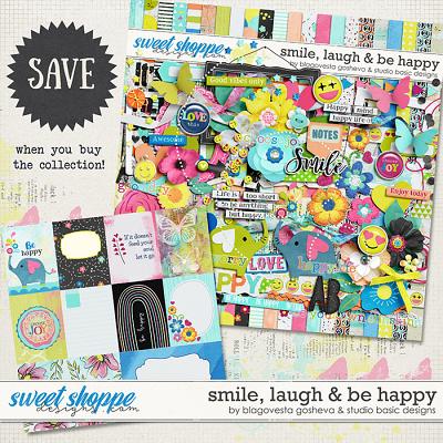 Smile, Laugh & Be Happy Bundle by Blagovesta Gosheva and Studio Basic