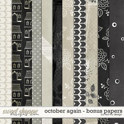 October Again - Bonus Papers by Red Ivy Design