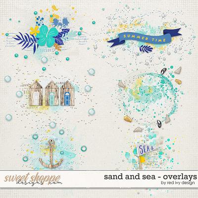 Sand and Sea - Overlays by Red Ivy Design