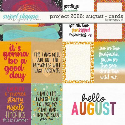 Project 2026: august- cards by Amanda Yi Project 2026: august- cards by Amanda Yi