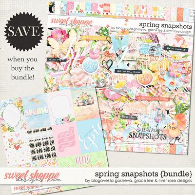 Spring Snapshots: Bundle by Blagovesta Gosheva, Grace Lee and River Rose Designs