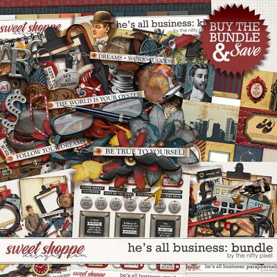 HE'S ALL BUSINESS | BUNDLE by The Nifty Pixel