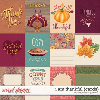 I Am Thankful {cards} by Blagovesta Gosheva