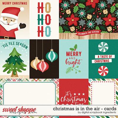 Christmas Is In The Air | Cards by Digital Scrapbook Ingredients