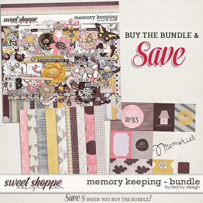 Memory Keeping - Bundle by Red Ivy Design