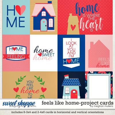 Feels Like Home-Project Cards by Meghan Mullens