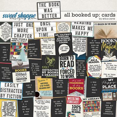 All Booked Up: Cards by Erica Zane