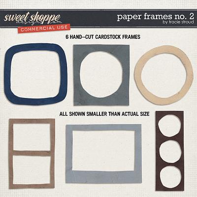 CU Paper Frames no. 2 by Tracie Stroud