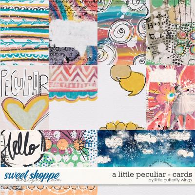 A little peculiar cards by Little Butterfly Wings