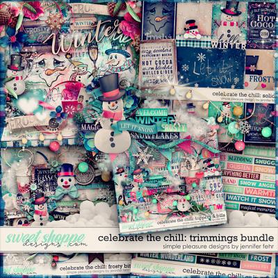 celebrate the chill trimmings bundle: simple pleasure designs by jennifer fehr