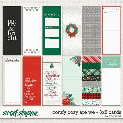 Comfy Cozy Are We 3x8 Journal Cards by Traci Reed