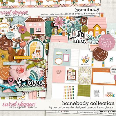 Homebody Collection by Becca Bonneville, Designed by Soco and Sara Gleason Homebody Collection by Becca Bonneville, Designed by Soco and Sara Gleason