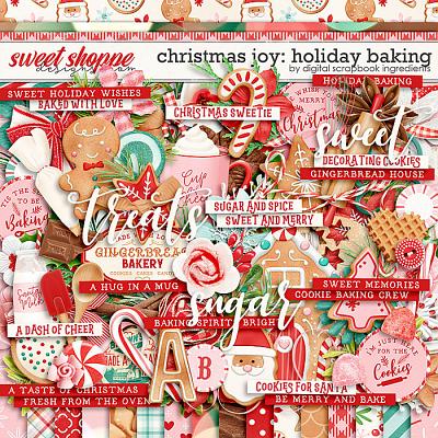 Christmas Joy: Holiday Baking by Digital Scrapbook Ingredients