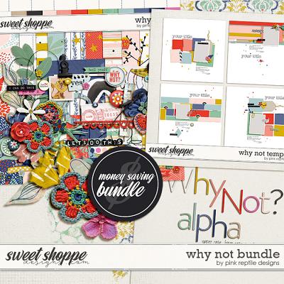 Why Not Bundle by Pink Reptile Designs