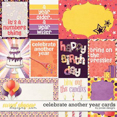 Celebrate another Year Cards by JoCee Designs