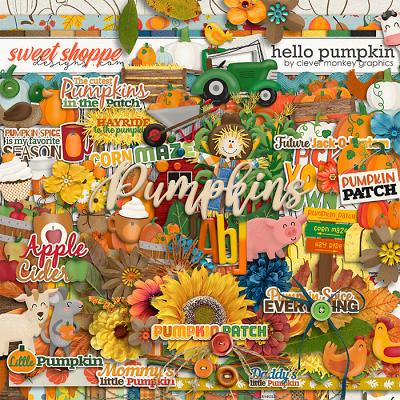 Hello Pumpkin by Clever Monkey Graphics 