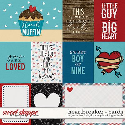 Heartbreaker: Cards by Digital Scrapbook Ingredients and Grace Lee 