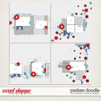 Yankee Doodle Layered Templates by Southern Serenity Designs