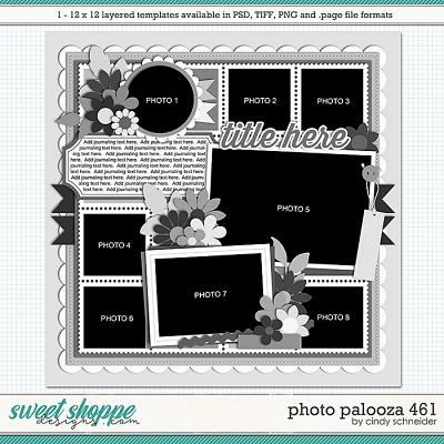 Cindy's Layered Templates - Photo Palooza 461 by Cindy Schneider