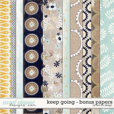 Keep Going - Bonus Papers - by Red Ivy Design