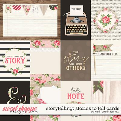 Storytelling: Stories to Tell Cards by Kristin Cronin-Barrow