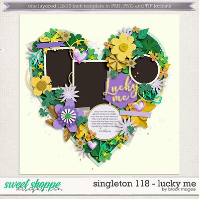 Brook's Templates - Singleton 118 - Lucky Me by Brook Magee 