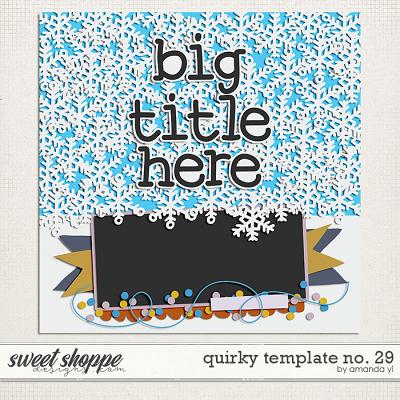 Quirky template no. 29 by Amanda Yi