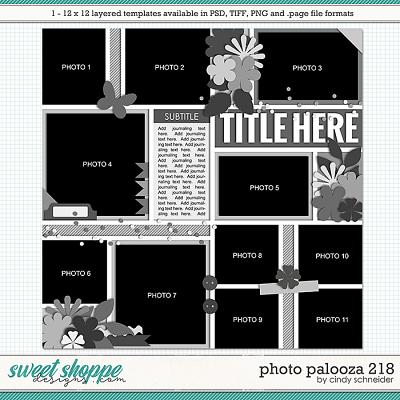 Cindy's Layered Templates - Photo Palooza 218 by Cindy Schneider