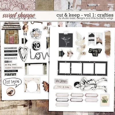 Cut & Keep - Vol. 1: Crafties by Studio Basic & Little Butterfly Wings Cut & Keep - Vol. 1: Crafties by Studio Basic & Little Butterfly Wings