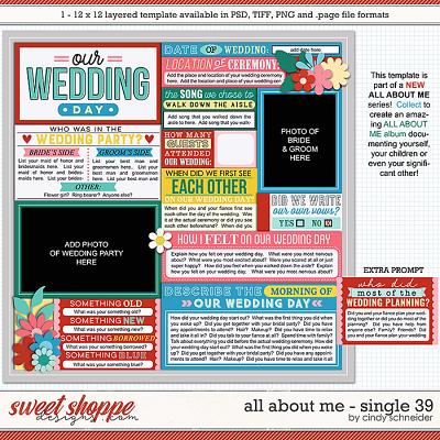 Cindy's Layered Templates - All About Me Single 39 by Cindy Schneider